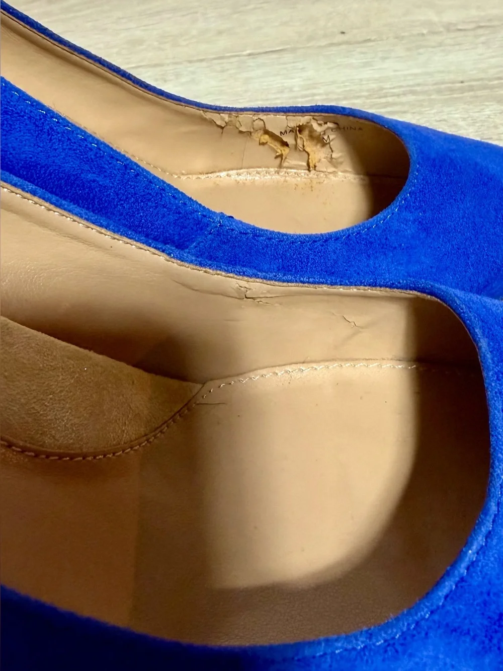 Banana Republic Annette Blue Suede Heels – Size 7
